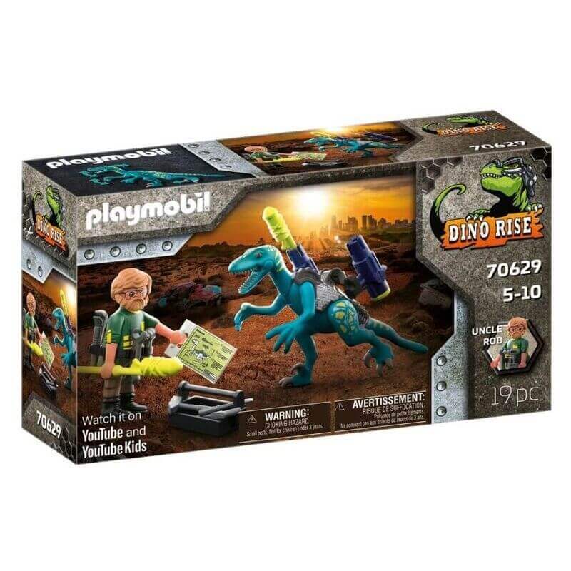 Playmobil Δεινόσαυροι - Δεινόνυχος με τον θείο Rob (70629)Playmobil Δεινόσαυροι - Δεινόνυχος με τον θείο Rob (70629)