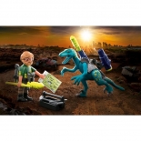 Playmobil Δεινόσαυροι - Δεινόνυχος με τον θείο Rob (70629)