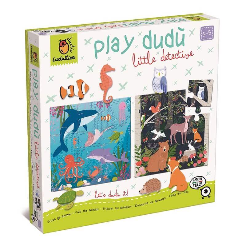 Παζλ Play Dudu "Βρες τα Ζωάκια" 2x9 κομ - Ludattica (20330)Παζλ Play Dudu "Βρες τα Ζωάκια" 2x9 κομ - Ludattica (20330)