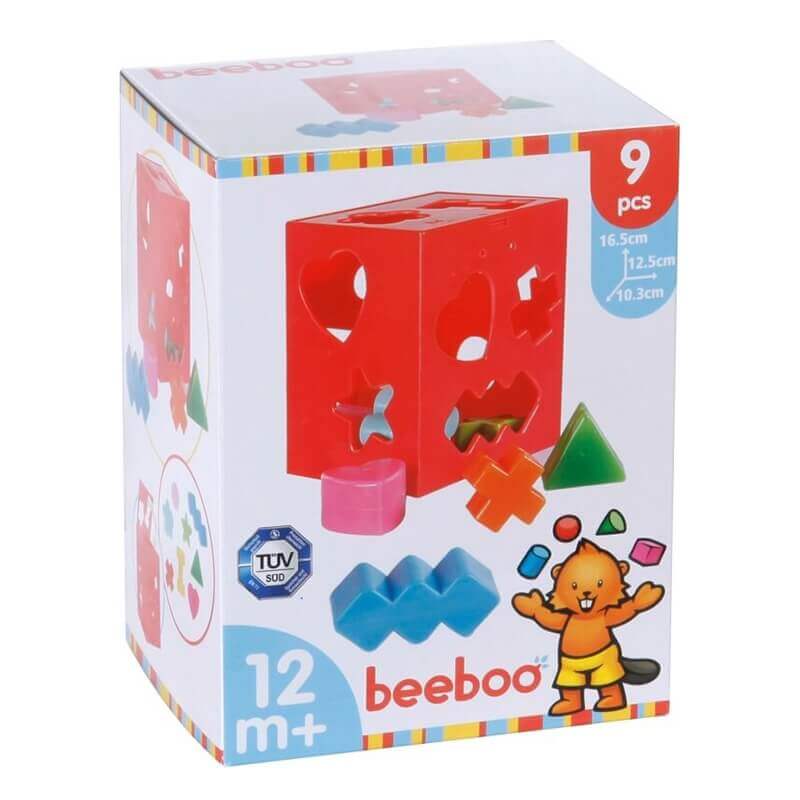 Εκπαιδευτικό Παιχνίδι με 8 Σχήματα BeebooΕκπαιδευτικό Παιχνίδι με 8 Σχήματα Beeboo