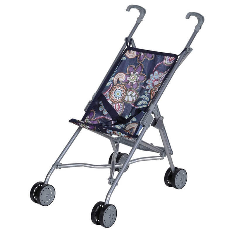 Καρότσι Κούκλας "Sim Blue Flowers" Knorrtoys (12678) Καρότσι Κούκλας "Sim Blue Flowers" Knorrtoys (12678)
