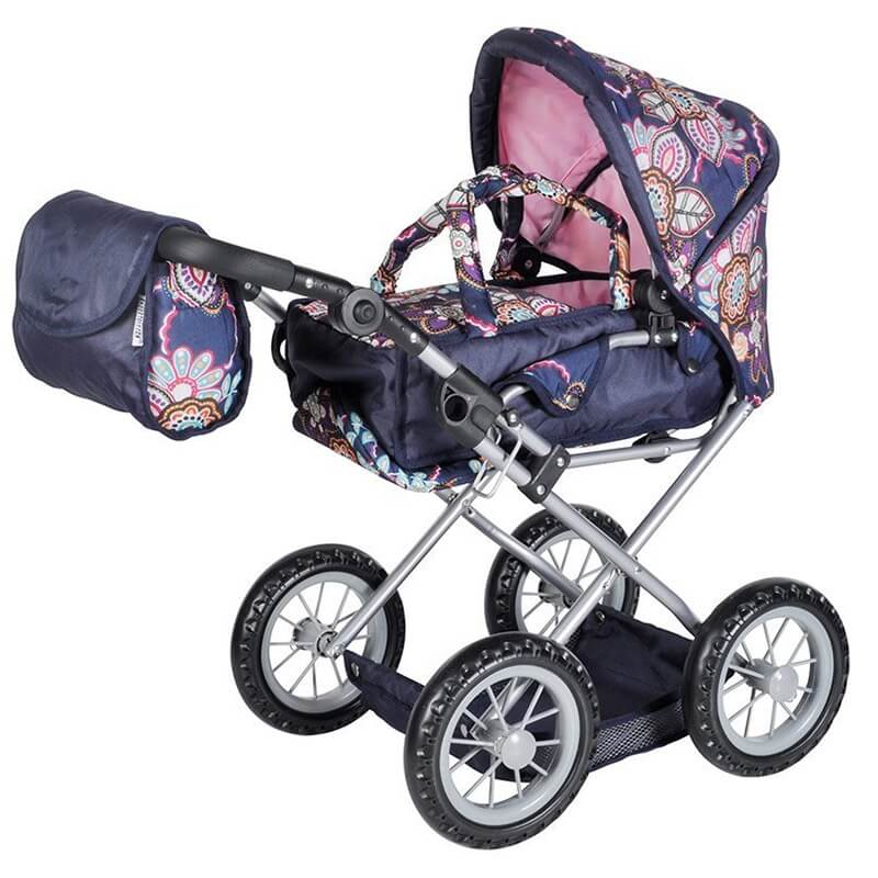 Καρότσι Κούκλας "Ruby Blue Flowers" Knorrtoys (63178) Καρότσι Κούκλας "Ruby Blue Flowers" Knorrtoys (63178)
