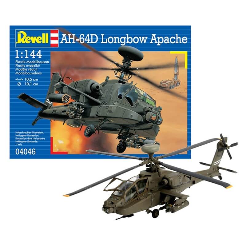 Πολεμικό Ελικόπτερο AH-64D Longbow Apache 1/144 - Revell 04046Πολεμικό Ελικόπτερο AH-64D Longbow Apache 1/144 - Revell 04046