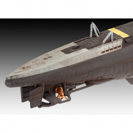 Πολεμικό Υποβρύχιο Type VII C/41 Σετ Δώρου με Χρώματα και Κόλλα 35 κομ. - Revell 65154