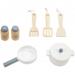 Ξύλινη Κουζίνα Παιδική με Αξεσουάρ - Eva Toys W10C602