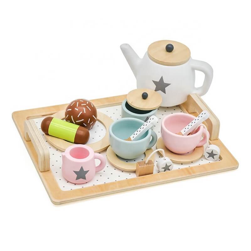Ξύλινο Σετ Τσαγιού με Δίσκο - Eva Toys W10B318BΞύλινο Σετ Τσαγιού με Δίσκο - Eva Toys W10B318B Ξύλινο Σετ Τσαγιού με Δίσκο - Eva Toys W10B318BΞύλινο Σετ Τσαγιού με Δίσκο - Eva Toys W10B318B