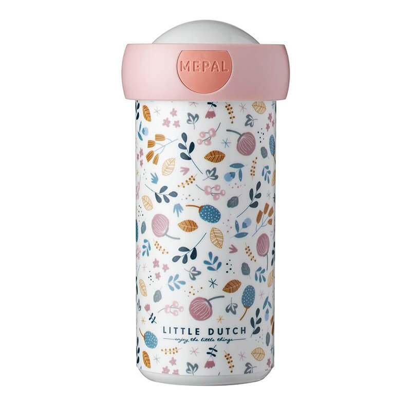 Ποτήρι Στεγανό με Καπάκι Spring Flowers 300ml - Little Dutch (MEP107420065390) Ποτήρι Στεγανό με Καπάκι Spring Flowers 300ml - Little Dutch (MEP107420065390)