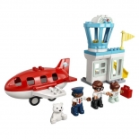 Lego Duplo - Αεροπλάνο Και Αεροδρόμιο (10961)