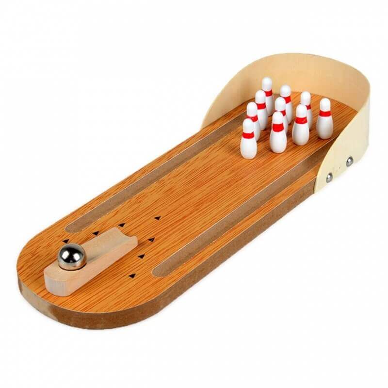 Επιτραπέζιο Mini Bowling Ξύλινο - Eva Toys (W01A141) Επιτραπέζιο Mini Bowling Ξύλινο - Eva Toys (W01A141)