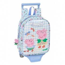 Peppa Pig Σχολικό Σακίδιο Trolley Νηπίου - Safta (612190280)