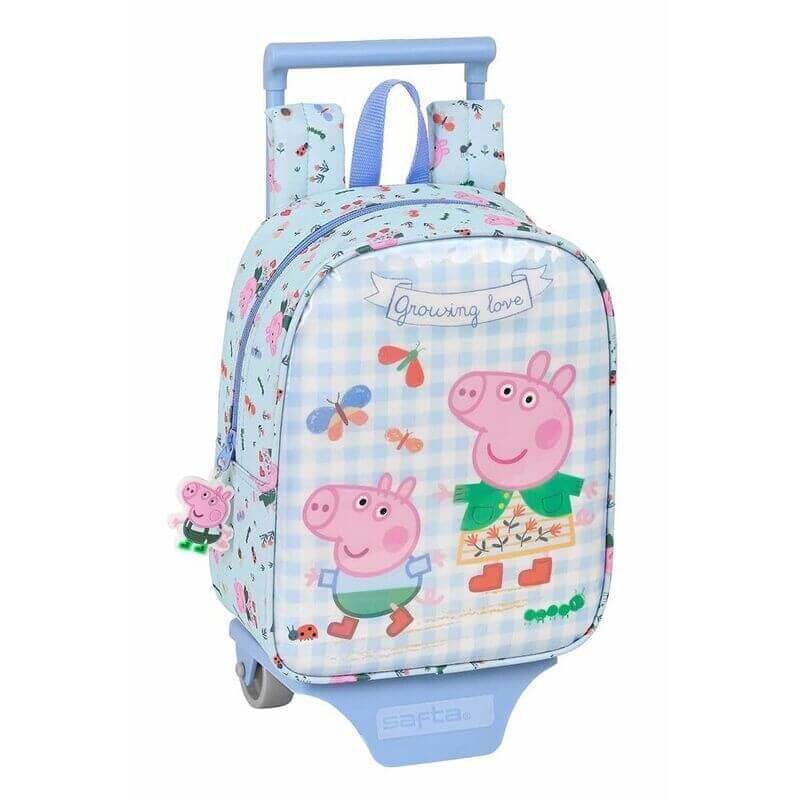 Peppa Pig Σχολικό Σακίδιο Trolley Νηπίου - Safta (612190280)Peppa Pig Σχολικό Σακίδιο Trolley Νηπίου - Safta (612190280)