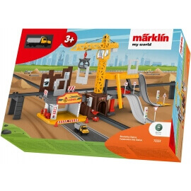 Εργοτάξιο "Construction Station" με Ήχους και Φώτα για τρένα Märklin my World 3+ (72222)