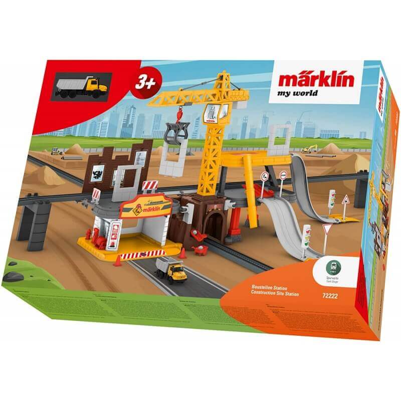 Εργοτάξιο "Construction Station" με Ήχους και Φώτα για τρένα Märklin my World 3+ (72222)Εργοτάξιο "Construction Station" με Ήχους και Φώτα για τρένα Märklin my World 3+ (72222)