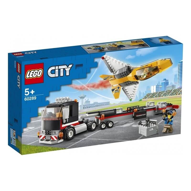Lego City - City Φορτηγό Μεταφοράς Τζετ Αεροπορικής Επίδειξης (60289)Lego City - City Φορτηγό Μεταφοράς Τζετ Αεροπορικής Επίδειξης (60289)