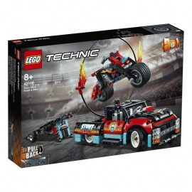 Lego Technic - Φορτηγό και Μηχανή Ακροβατικών (42106)