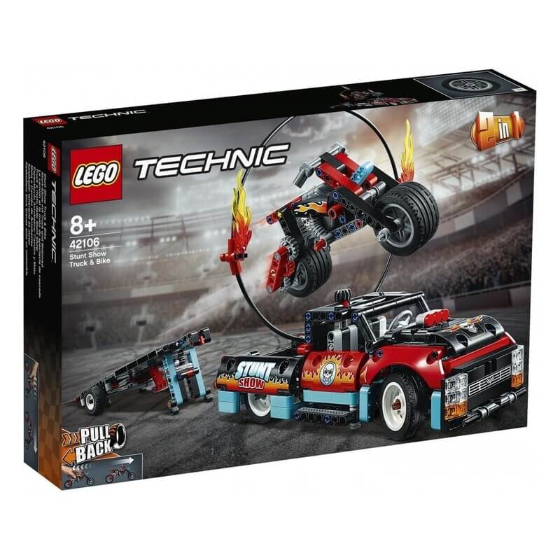 Lego Technic - Φορτηγό και Μηχανή Ακροβατικών (42106)Lego Technic - Φορτηγό και Μηχανή Ακροβατικών (42106)