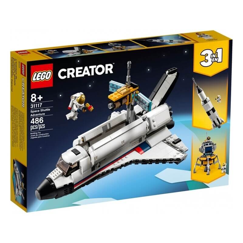 Lego Creator - Περιπέτεια με το Διαστημικό Λεωφορείο (31117)Lego Creator - Περιπέτεια με το Διαστημικό Λεωφορείο (31117)