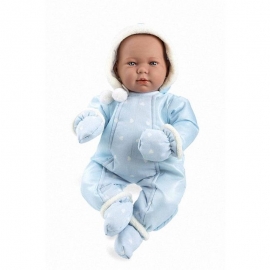 Μωρό με Ήχους - Lois Γαλάζιο 45 cm