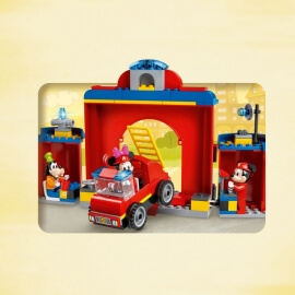 Lego Disney - Mickey And Friends Πυροσβεστικός Σταθμός & Όχημα Του Μίκυ Και Των Φίλων Του (10776)