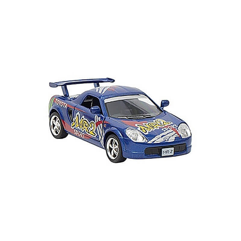 Μεταλλικό Αυτοκίνητο Kinsmart WRC - Toyota MR2 μπλε 1:36