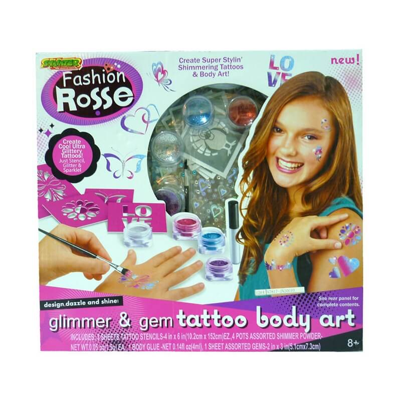Tatoo Body Art - Δημιουργική Κατασκευή για ΚορίτσιαTatoo Body Art - Δημιουργική Κατασκευή για Κορίτσια