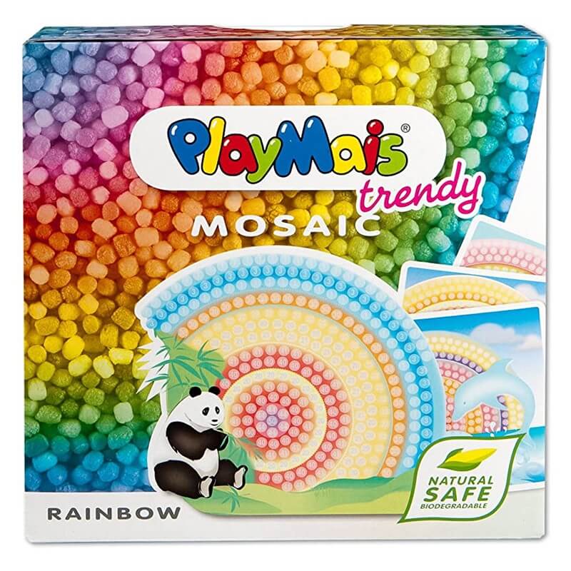 Playmais Mosaic Trendy Rainbow - Κατασκεύη από καλαμπόκι (160499)Playmais Mosaic Trendy Rainbow - Κατασκεύη από καλαμπόκι (160499)
