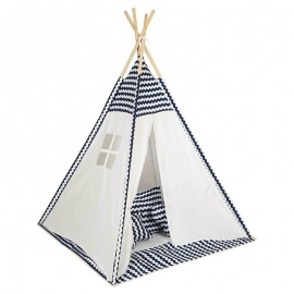 Παιδική Σκηνή Baby Adventure Teepee Blue Wave