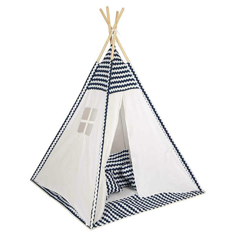 Παιδική Σκηνή Baby Adventure Teepee Blue WaveΠαιδική Σκηνή Baby Adventure Teepee Blue Wave