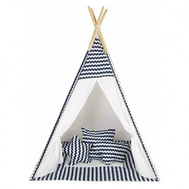 Παιδική Σκηνή Baby Adventure Teepee Blue Wave