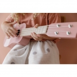 Ξύλινη Κιθάρα Ροζ - Little Dutch (7014)
