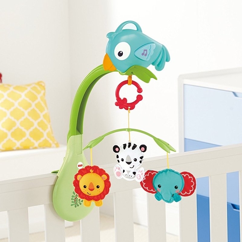 Fisher Price - Μουσικό Περιστρεφόμενο Rainforest Friends 3σε1Fisher Price - Μουσικό Περιστρεφόμενο Rainforest Friends 3σε1