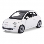 Bburago 1:24 Fiat 500 (2007) άσπρο