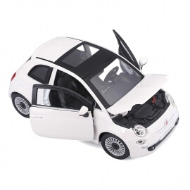 Bburago 1:24 Fiat 500 (2007) άσπρο