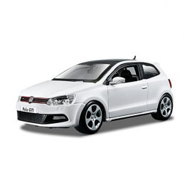 Bburago 1:24 Volkswagen Polo GTI άσπρο