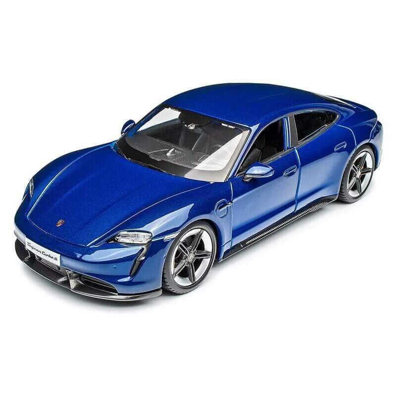 Bburago 1:24 Porsche Taycan Turbo S BlueBburago 1:24 Porsche Taycan Turbo S Blue