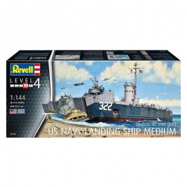 Πολεμικό Πλοίο US Navy Landing Ship Medium 1/144 - Revell 05169