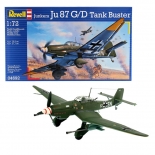 Πολεμικό Αεροπλάνο Junkers Ju87 G/D Tank Buster 1/72 - Revell 04692