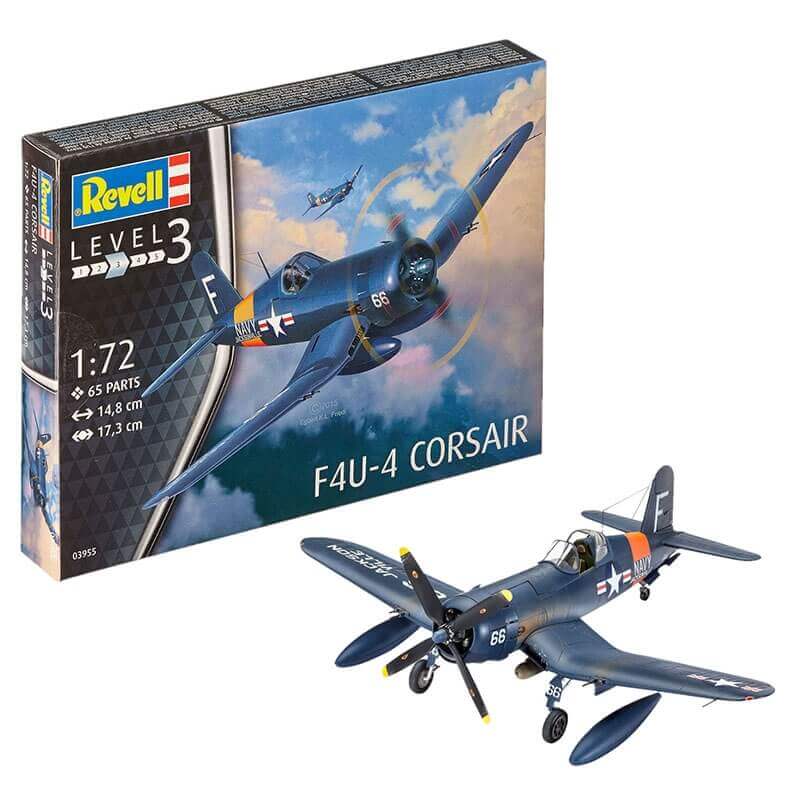 Πολεμικό Αεροπλάνο F4U-4 Corsair 1/72 - Revell 03955Πολεμικό Αεροπλάνο F4U-4 Corsair 1/72 - Revell 03955