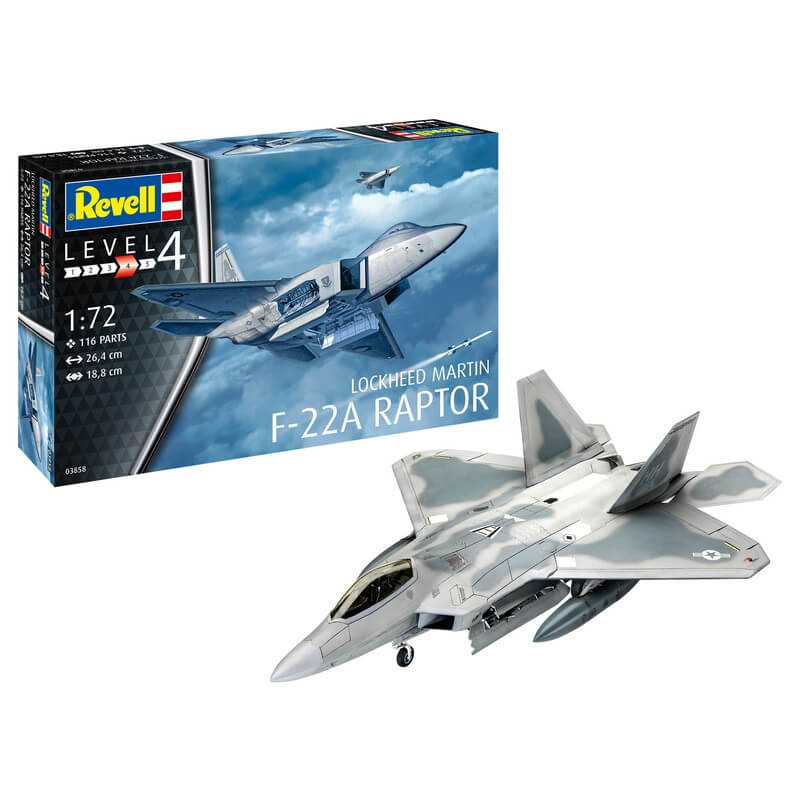 Πολεμικό Αεροπλάνο Lockheed Martin F-22A Raptor 1/72 - Revell 03858Πολεμικό Αεροπλάνο Lockheed Martin F-22A Raptor 1/72 - Revell 03858 Πολεμικό Αεροπλάνο Lockheed Martin F-22A Raptor 1/72 - Revell 03858Πολεμικό Αεροπλάνο Lockheed Martin F-22A Raptor 1/72 - Revell 03858