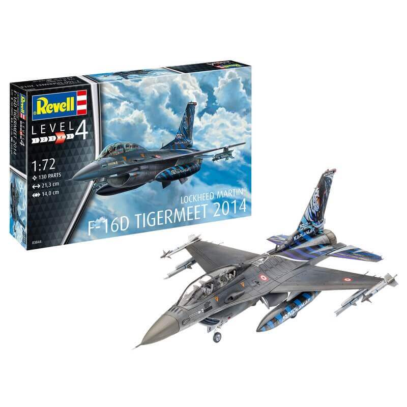 Πολεμικό Αεροπλάνο Lockheed Martin F-16D Tigermeet 2014 1/72 - Revell 03844Πολεμικό Αεροπλάνο Lockheed Martin F-16D Tigermeet 2014 1/72 - Revell 03844