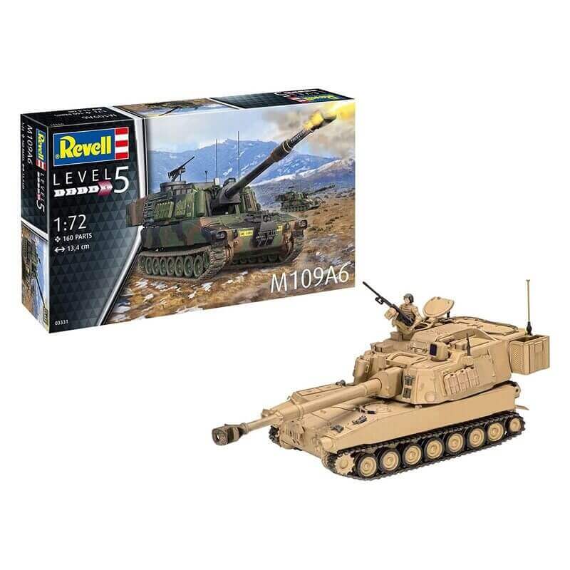 Πολεμικό Άρμα Μάχης Μ109Α6  1/72- Revell 03331Πολεμικό Άρμα Μάχης Μ109Α6  1/72- Revell 03331