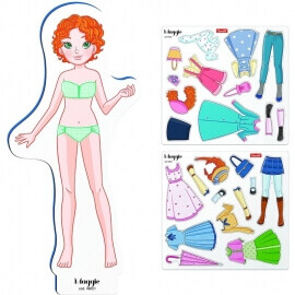 Μαγνητικό Σχέδιο Μόδας - Fashion Design Maggie (2927)