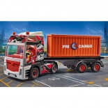 Playmobil City Action - Φορτηγό Μεταφοράς Container (70771)