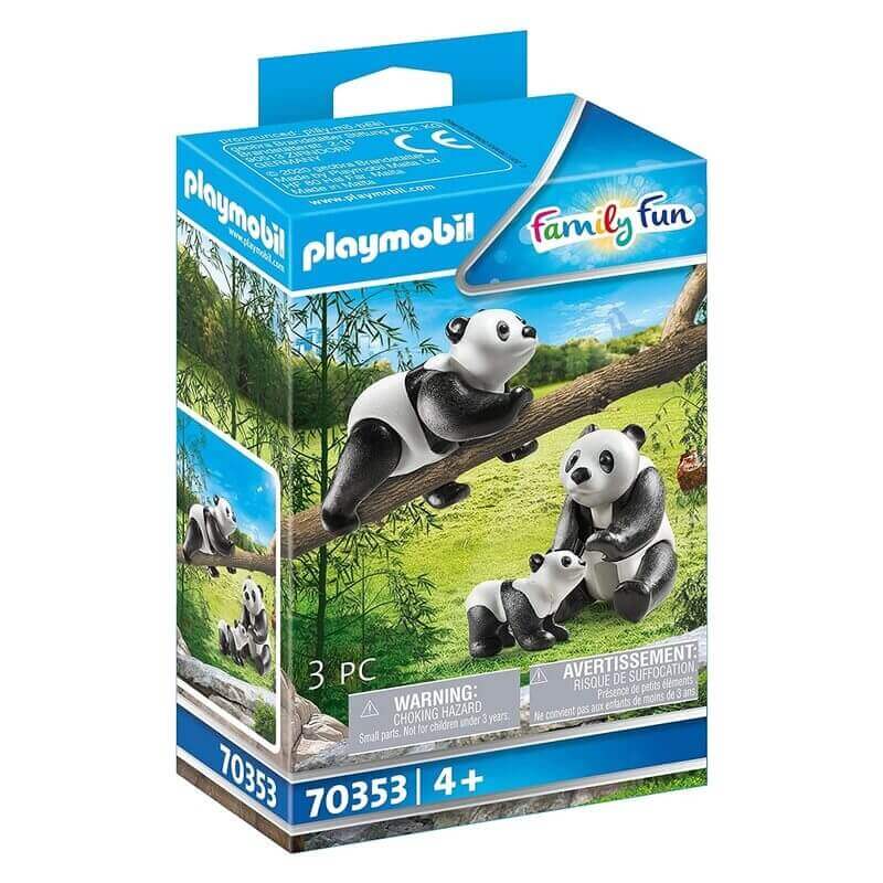 Playmobil Family Fun - Δυο Πάντα με το Μωρό τους (70353) Playmobil Family Fun - Δυο Πάντα με το Μωρό τους (70353)