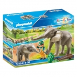 Playmobil Family Fun - Οικογένεια Ελεφάντων (70324)