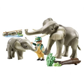 Playmobil Family Fun - Οικογένεια Ελεφάντων (70324)