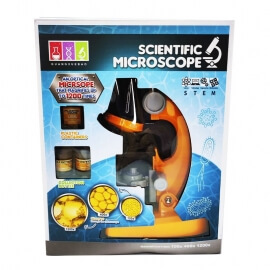 Επιστημονικό Μικροσκόπιο Παιδικό με 3 Επίπεδα Μεγέθυνσης (008.1012)