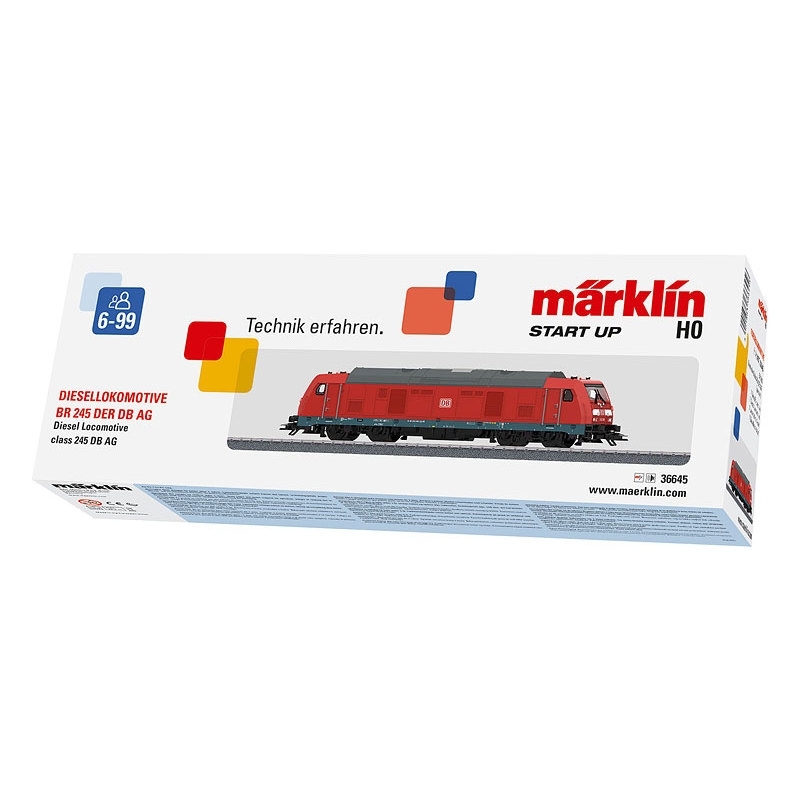 Märklin start up - Μηχανή Τρένου BR 245 DB AG με ήχουςMärklin start up - Μηχανή Τρένου BR 245 DB AG με ήχους