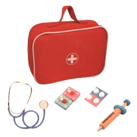 Βαλιτσάκι Γιατρού με 11 Ξύλινα Εργαλεία - Hakko (HK1229)
