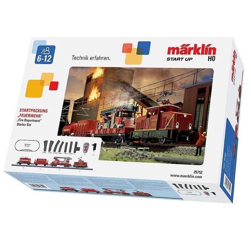 Märklin start up - Starter Set "Πυροσβεστικός Συρμός"Märklin start up - Starter Set "Πυροσβεστικός Συρμός"